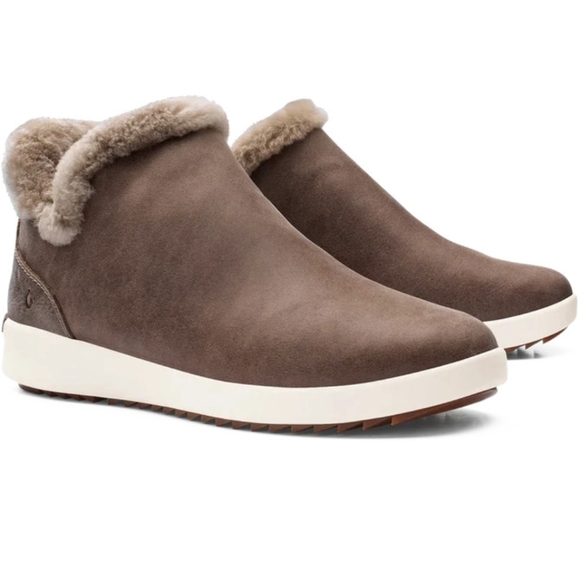 OluKai Shoes - Olukai Women's Leather Malua Hulu Winter Boots